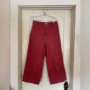 A New Day Wide Leg Red/Pink Pants Size 4
